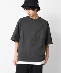 KENES GRAFFITI(ケネスグラフィティ)/Tシャツ＆タンクトップレイヤードセット/チャコールグレー