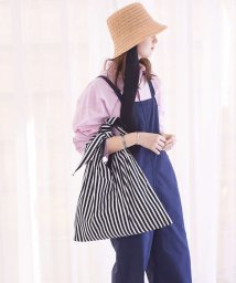 Rouge vif la cle(ルージュヴィフラクレ)/【Country Outfitters】 ストライプトート/ブラック