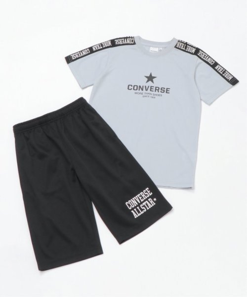 ikka kids(イッカ　キッズ)/【WEB限定】【キッズ】CONVERSE コンバース 袖ロゴセットアップ（130〜160cm）/その他