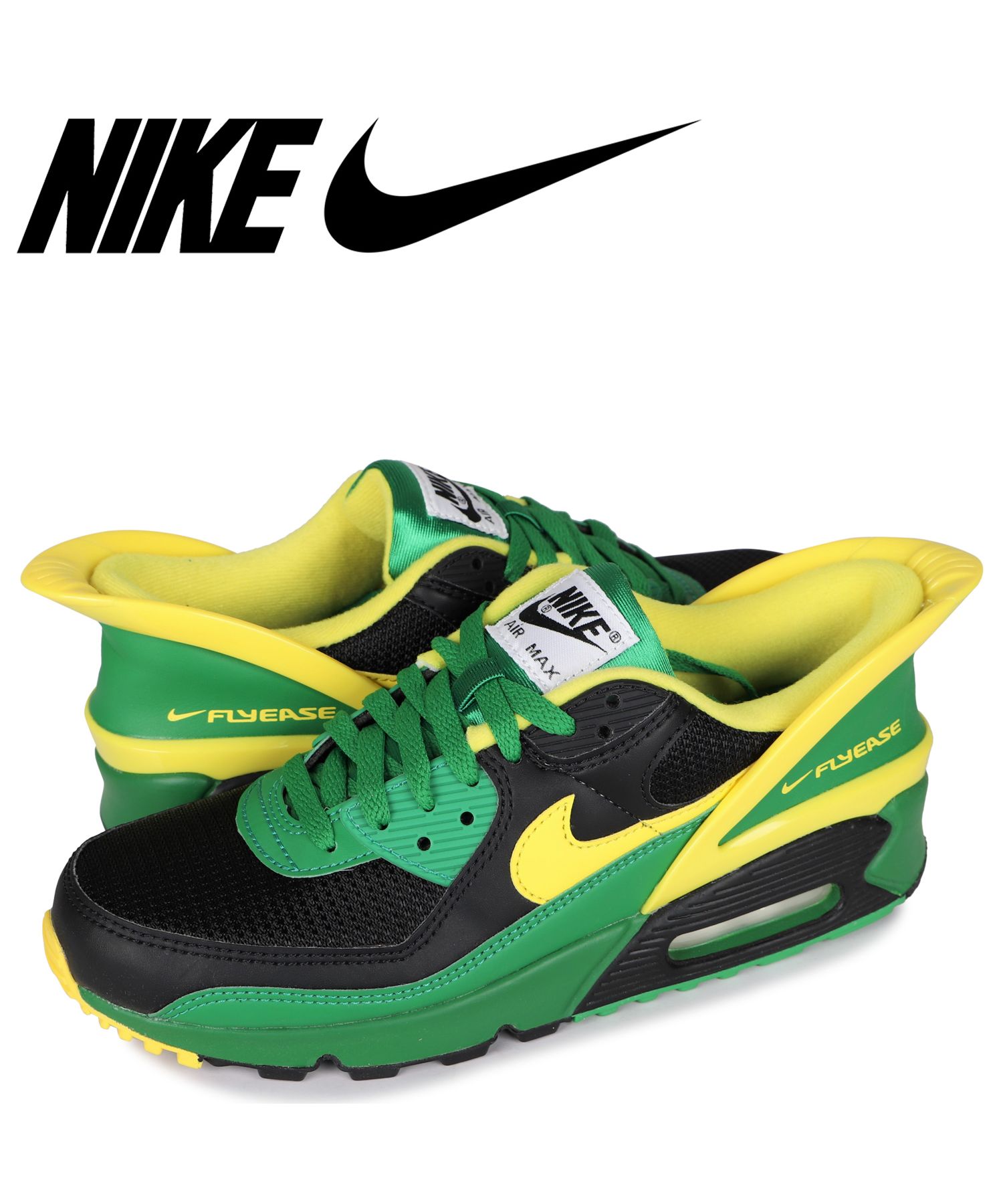 Nike Air Max 90 ナイキ エア マックス90 スニーカー フライイーズ メンズ Flyease グリーン Cz4270 001 ナイキ Nike Magaseek