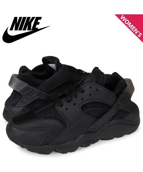 NIKE(ナイキ)/NIKE WMNS AIR HUARACHE ナイキ エア ハラチ スニーカー レディース ブラック 黒 DH4439－001/ブラウン