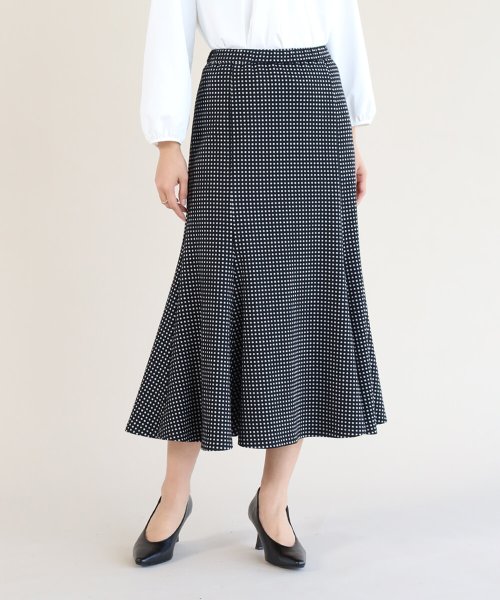 Fennel 手洗い可 マーメイドラインドットスカート ヴァン Vin Magaseek