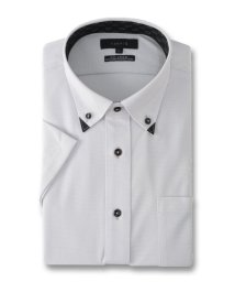 TAKA-Q/クールアプリ/COOL APPLI スタンダードフィット ボタンダウン 半袖 ニットシャツ ワイシャツ/504647540