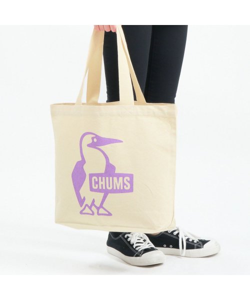 CHUMS(チャムス)/【日本正規品】チャムス トートバッグ CHUMS Booby Canvas Tote ブービーキャンバストート エコバッグ A4 肩掛け CH60－2149/ラベンダー
