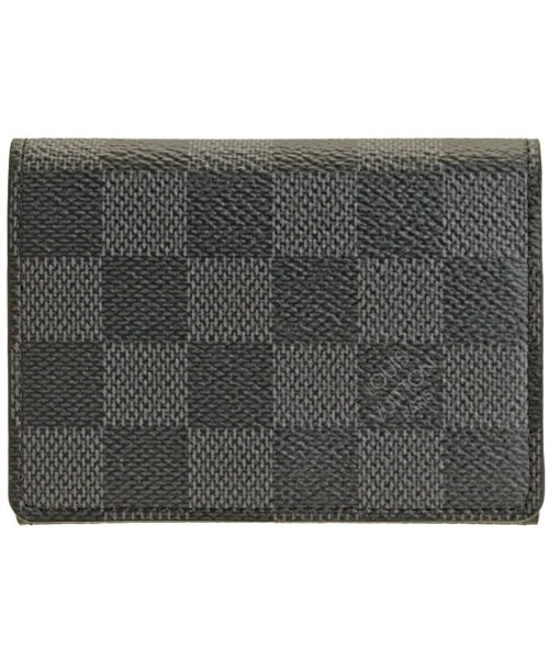 LOUIS VUITTON(ルイ・ヴィトン)/LouisVuitton ルイヴィトン メンズカードケース/ブラック