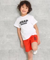 ANAP KIDS(アナップキッズ)/吸水速乾アドレスロゴTシャツ/ホワイト
