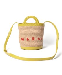 MARNI(マルニ)/【MARNI】マルニ ショルダーバッグ かごバッグ SCMP0056Q1 P3860 MINI BUCKET/ベージュ×イエロー