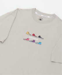 ikka(イッカ)/CONVERSE コンバース 6シューズTシャツ/ベージュ