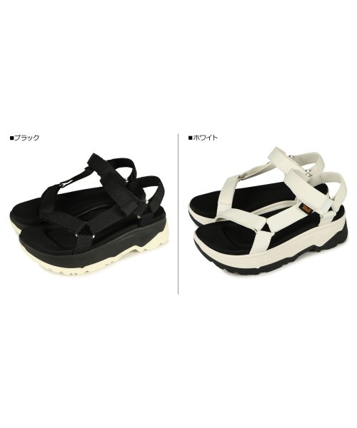 TEVA(テバ)/Teva テバ サンダル ジャディト ユニバーサル レディース 厚底 JADITO UNIVERSAL ブラック ホワイト 黒 白 1117070/ホワイト