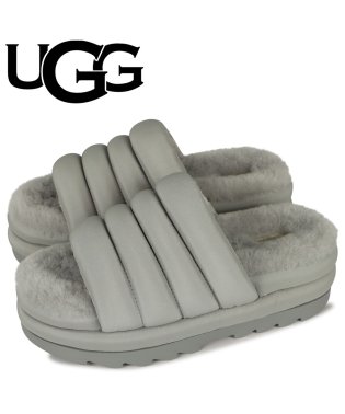 UGG/UGG アグ サンダル レディース 厚底 マキシ スライド MAXI SLIDE グレー 1126377/504646373