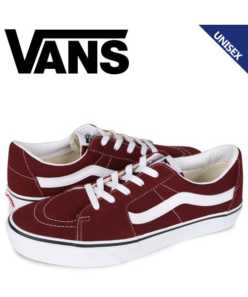 VANS(ヴァンズ)/VANS ヴァンズ スケートロウ スニーカー メンズ レディース バンズ SK8－LOW ワイン レッド VN0A4UUK5U7/その他