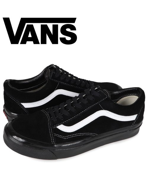 VANS(ヴァンズ)/VANS ヴァンズ オールドスクール スニーカー メンズ バンズ OLD SKOOL 36 DX ブラック 黒 VN0A54F39XN/ベージュ