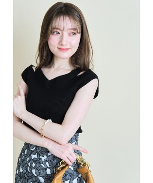 Apuweiser-riche/レイヤード風リブニット/504649026