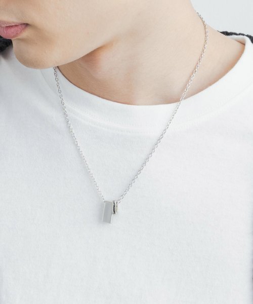 チャームネックレス メンズ レディース チェーン 合金 トップ シンプル カジュアル ストリート ギフト プレゼント お揃い ペア ペンダント ユニセックス 1 ロッキーモンロー Rocky Monroe Magaseek