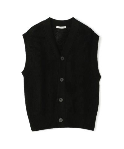 GALERIE VIE／リネン Vネックベスト／504650646