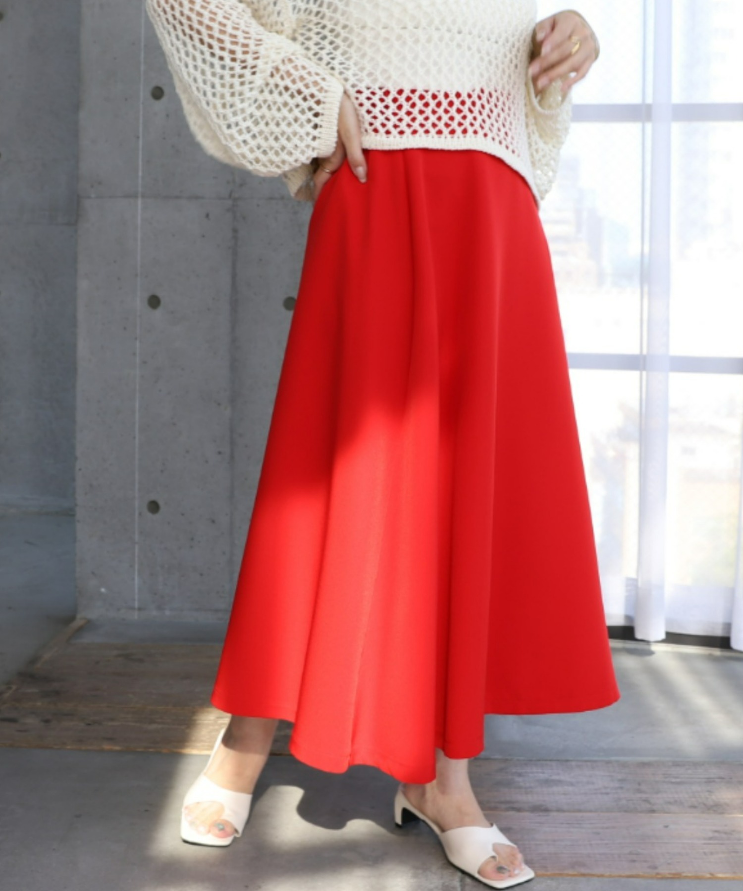 スカート(レッド・赤色)のファッション通販 - MAGASEEK
