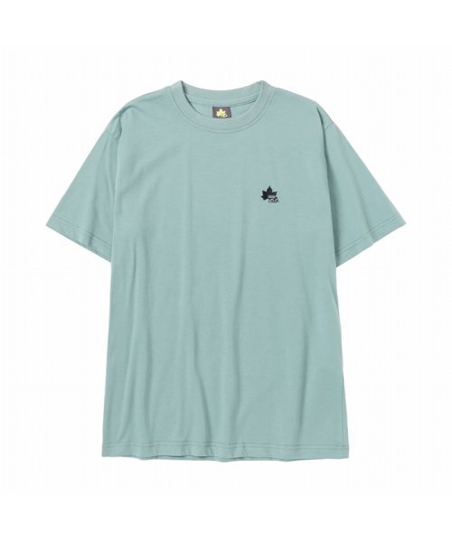 MAC HOUSE(men)(マックハウス（メンズ）)/LOGOS PARK ロゴス パーク ワンポイントTシャツ 2233－8350/ブルー