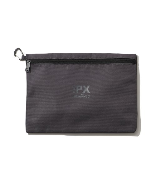 ar/mg(エーアールエムジー)/【63】【WPX220015】【THE PX by WILDTHINGS】MULTI POUCH(A4)/グレー