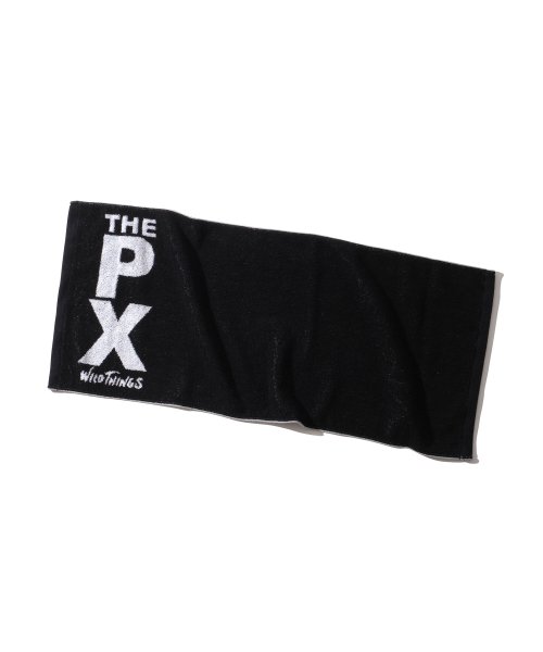 ar/mg(エーアールエムジー)/【63】【WPX220017】【THE PX by WILDTHINGS】LOGO FACE TOWEL/ブラック
