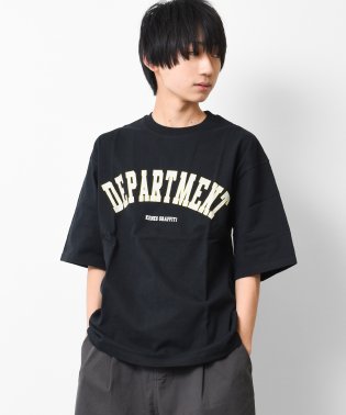 KENES GRAFFITI/カラーアーチロゴプリントTシャツ/504651358