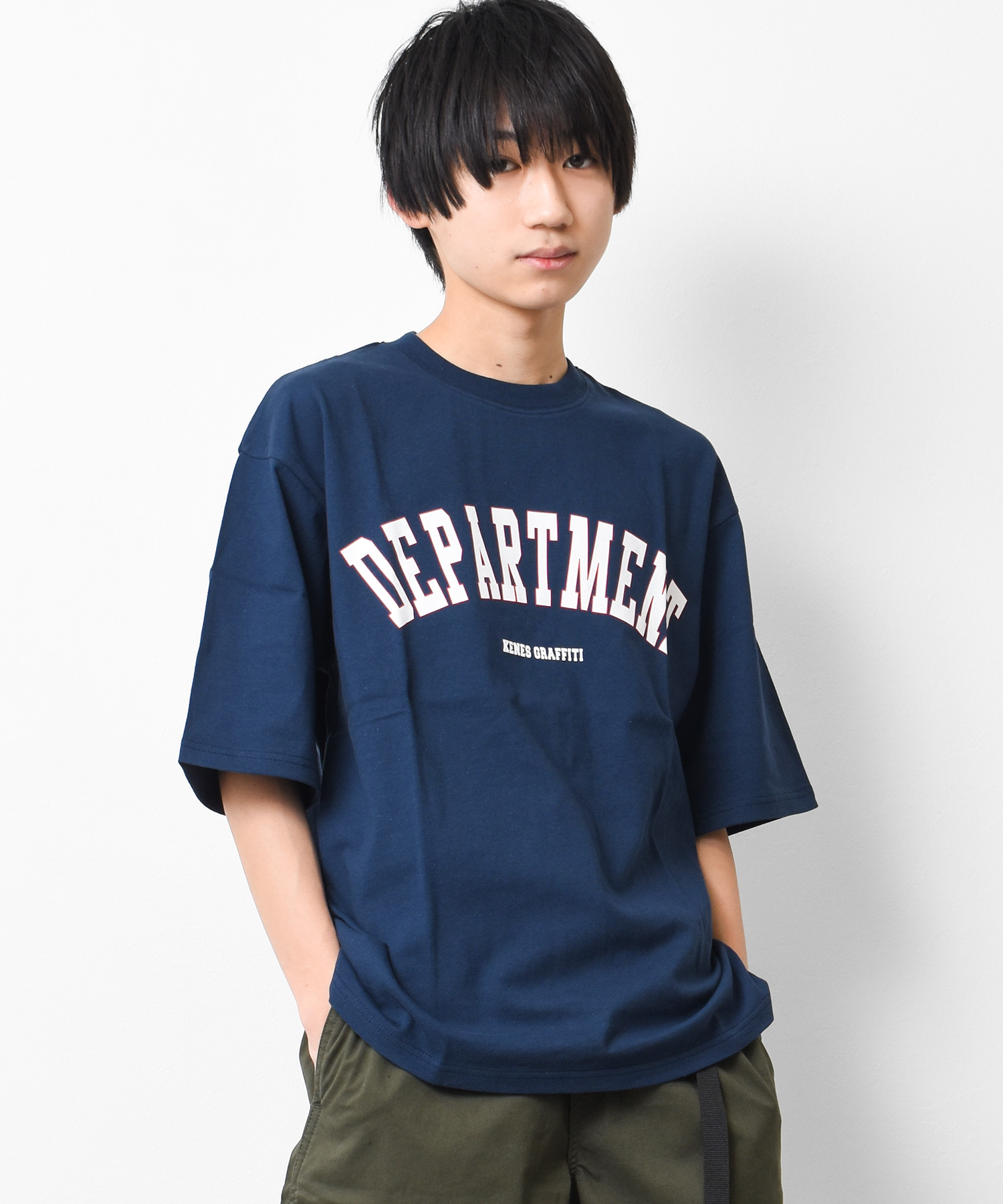 Tシャツ/カットソー(半袖/袖なし)descendant アーチロゴ フットボール