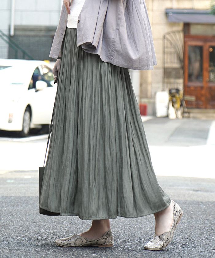プリーツスカート(グレー・灰色)のファッション通販 - MAGASEEK