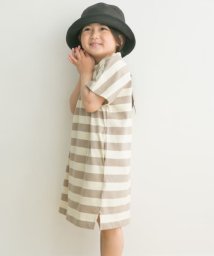 URBAN RESEARCH DOORS（Kids）(アーバンリサーチドアーズ（キッズ）)/FORK&SPOON　ボーダーカットソーワンピース(KIDS)/OFF×BEG