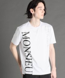 MONSIEUR NICOLE(ムッシュニコル)/ムッシュニコル グラフィックTシャツ/09ホワイト