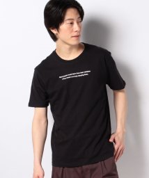 STYLEBLOCK(スタイルブロック)/半袖ロゴプリントTシャツ/Eブラック