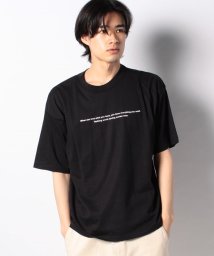 STYLEBLOCK(スタイルブロック)/半袖プリントBIGTシャツ/Aブラック