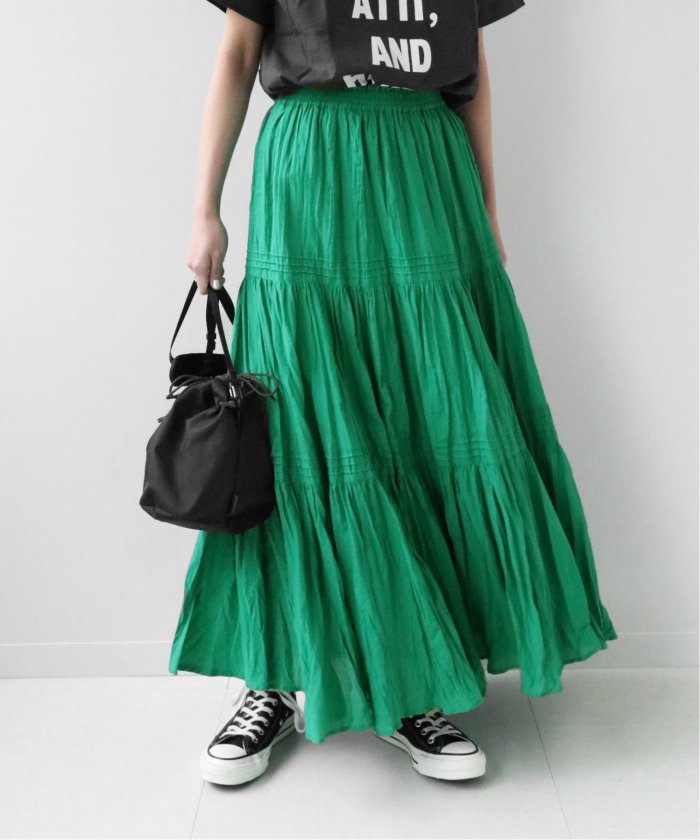 JOURNAL STANDARD relume ティアードスカート JOURNAL STANDARD relume コットンティアードスカート
