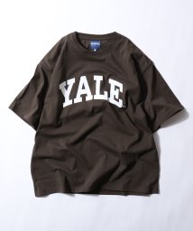 ZIP FIVE(ジップファイブ)/YALE/BIGシルエットTシャツ/チャコールグレー