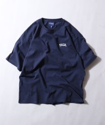 ZIP FIVE(ジップファイブ)/YALE/BIGシルエットTシャツ/ネイビー系1