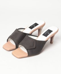 LANVINCOLLECTION(SHOES)(ランバンコレクション（シューズ）)/ミュールサンダル/ダークグレー