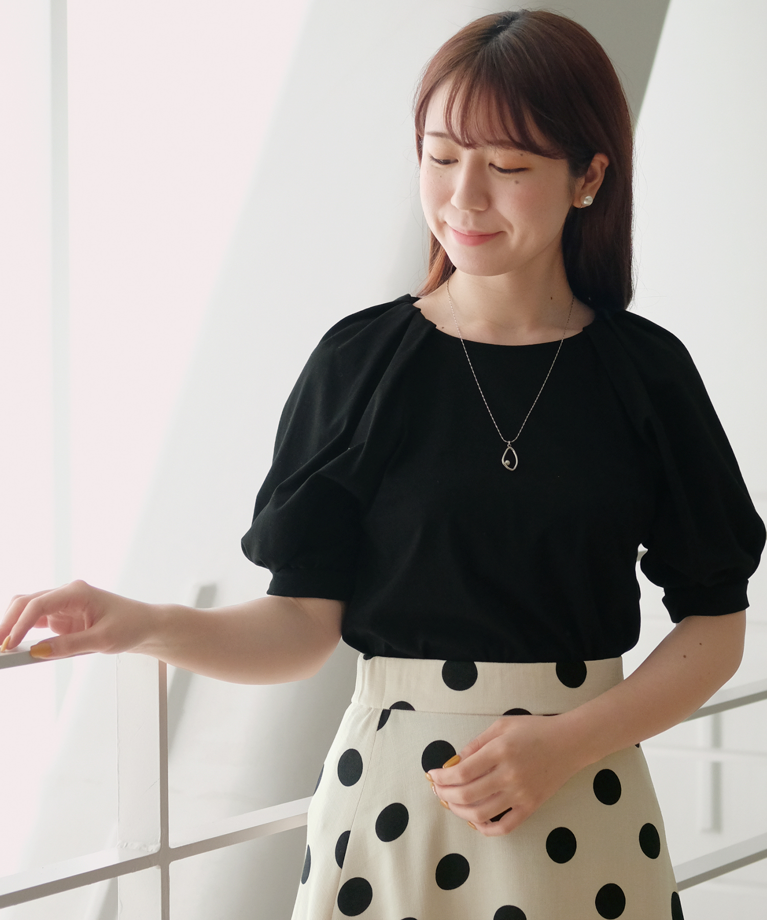 送料無料キャンペーン ストロベリーフィールズ トップス Tシャツ カットソー 七分 長袖 Jbarber Es