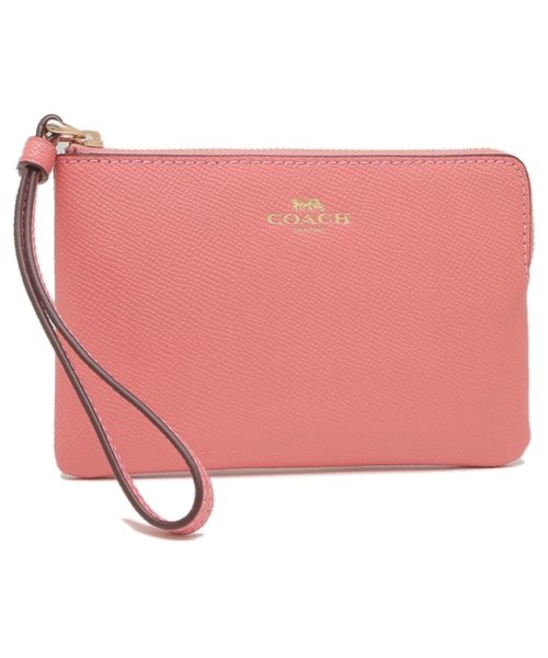 コーチ アウトレット ポーチ リストレット ピンク レディース Coach Imrrj コーチ Coach Magaseek