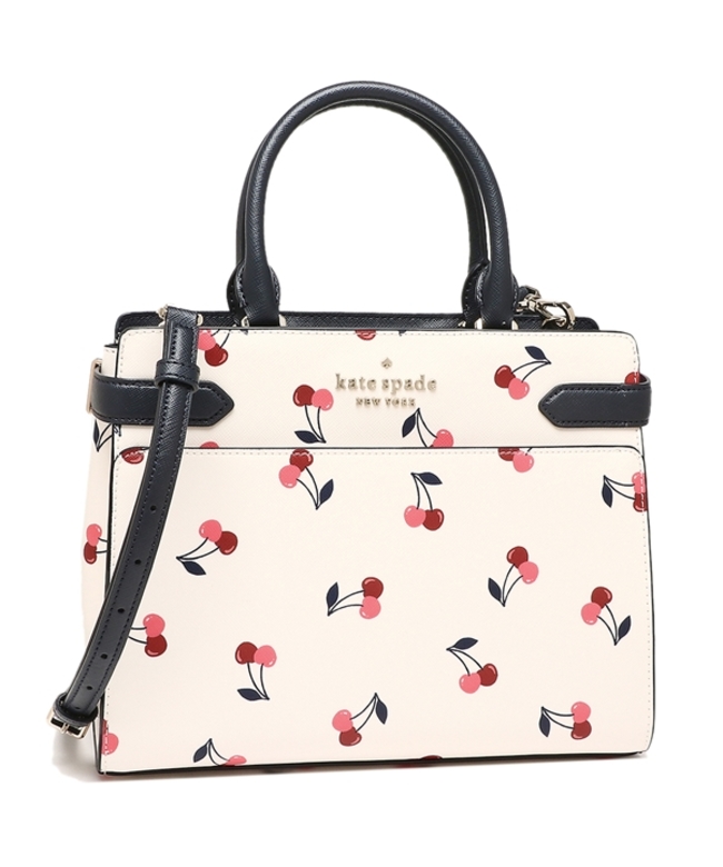 ケイトスペード アウトレット トートバッグ ショルダーバッグ ダンシングチェリー クリームマルチ レディース KATE SPADE K6101 250