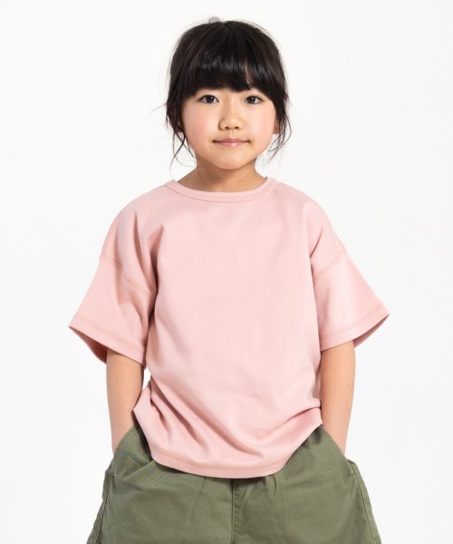 altotascal(アルトタスカル)/ぜんぶおもて 半袖Tシャツ/ピンク