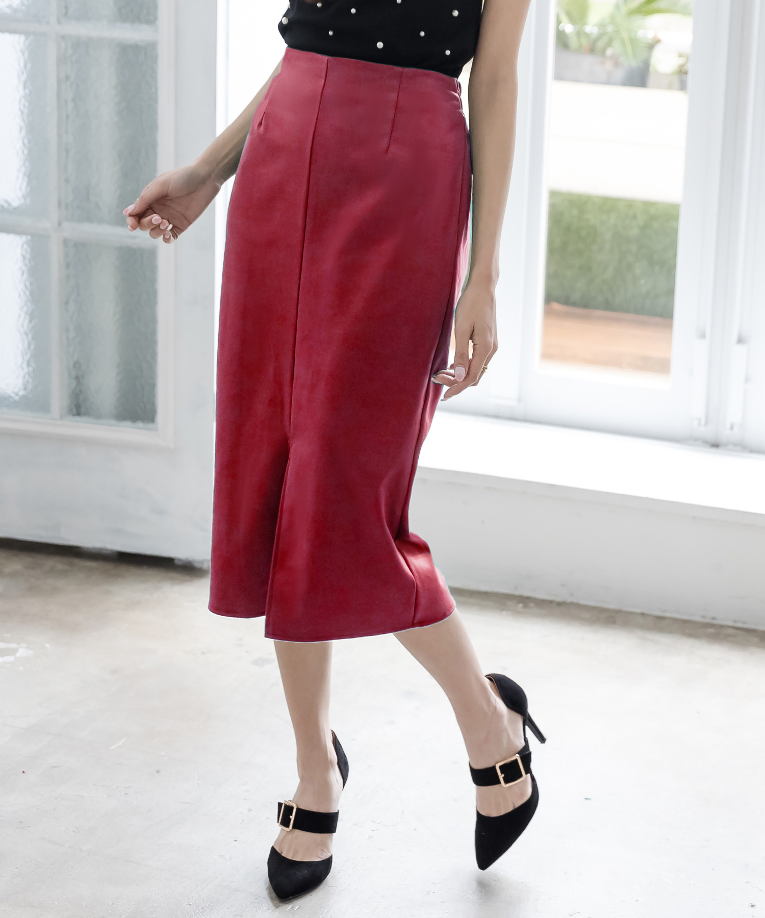 タイトスカート(レッド・赤色)のファッション通販 - MAGASEEK