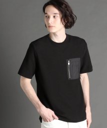 MONSIEUR NICOLE(ムッシュニコル)/【ex/tra】サマーニットTシャツ/49ブラック