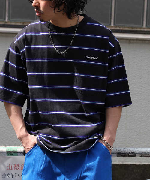 ラフィック ベンデイビス BEN DAVIS ボーダー ベンデイビス ロゴ ...