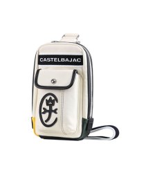 CASTELBAJAC(カステルバジャック)/カステルバジャック バッグ ボディバッグ ワンショルダーバッグ メンズ レディース ブランド かっこいい CASTELBAJAC 024912/ホワイト