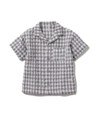 【KIDS】ギンガムチェックシャツ