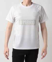 umbro(アンブロ)/ENGLAND CAMO ドライＴシャツ｜吸汗【アウトレット】/ホワイト