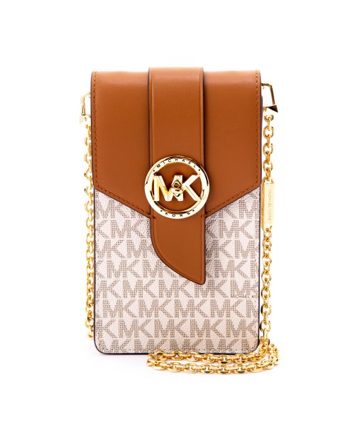 MICHAEL KORS(マイケルコース)/【MICHAEL　MICHAEL　KORS】MICHAEL KORS　32S0G00C5B　フォンケース/ホワイト系