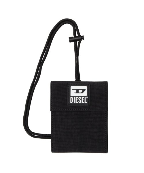 DIESEL(ディーゼル)/【メンズ】【DIESEL】DIESEL　X08102 P3383　三つ折り財布/ブラック系