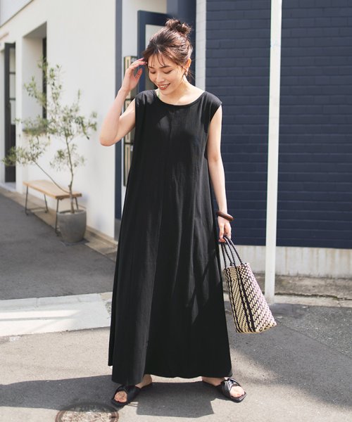 セール 前後2wayノースリーブフレアワンピース ティティベイト Titivate Magaseek