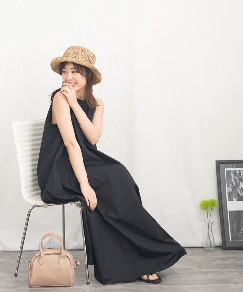 22春夏新作 A Line One Piece Aラインワンピース ワンピース コットンワンピース ノースリーブワンピース マキシ ワンピース アルゴトウキョウ Argo Tokyo Magaseek