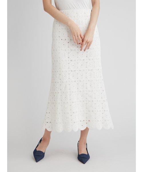 セール セットアップ対応商品 レースsetup マーメイドスカート ミラオーウェン Mila Owen Magaseek