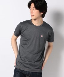 JEANS MATE(ジーンズメイト)/【CHAMPION】DOUBLE DRY(R) メッシュＴシャツ　クルーネック/チャコールグレー